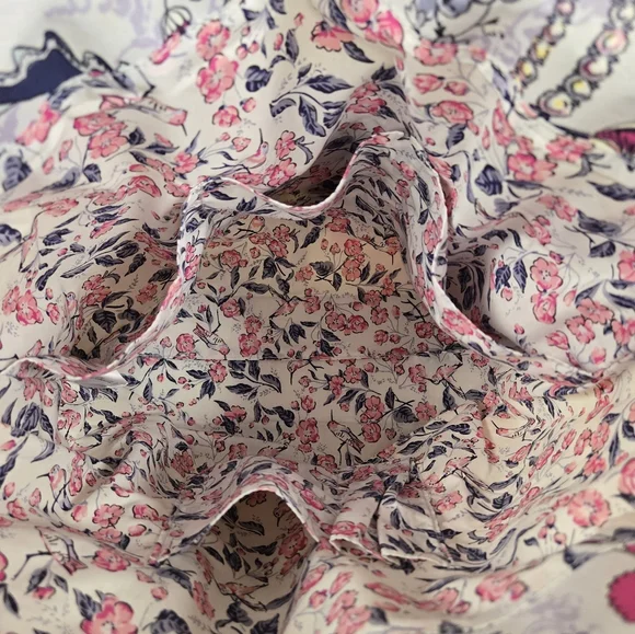 Vera Bradley Iconic Tote Bag Hummingbird Park - Picture 7 of 13